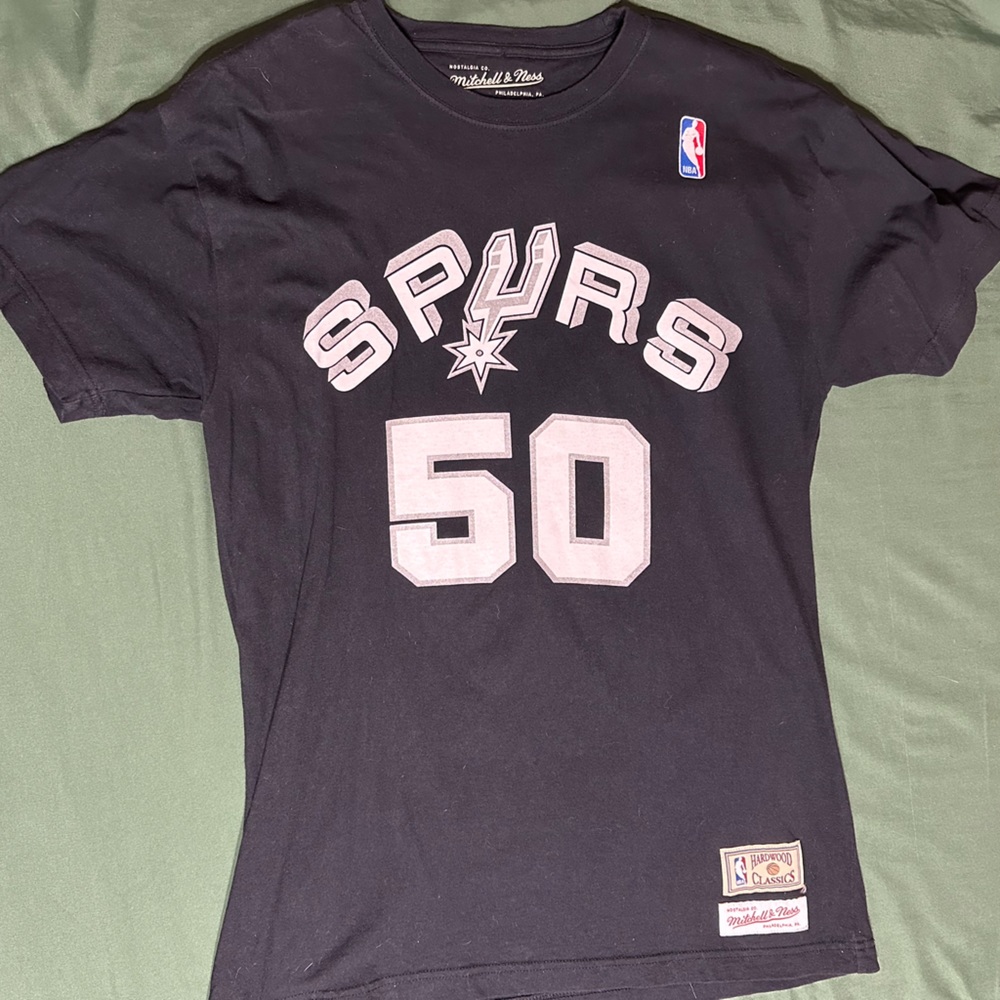 Mitchell & Ness David Robinson San Antonio Spurs Jersey T-Shirt